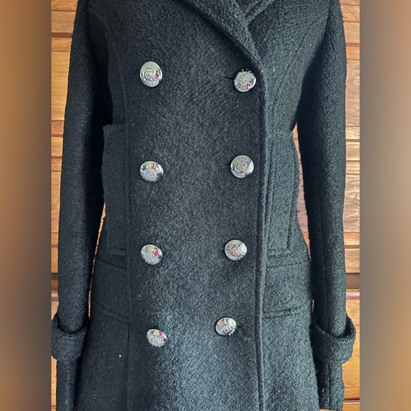 Guess Los Angeles Women’s Wool Blend Winter Coat - Picture 2 of 15